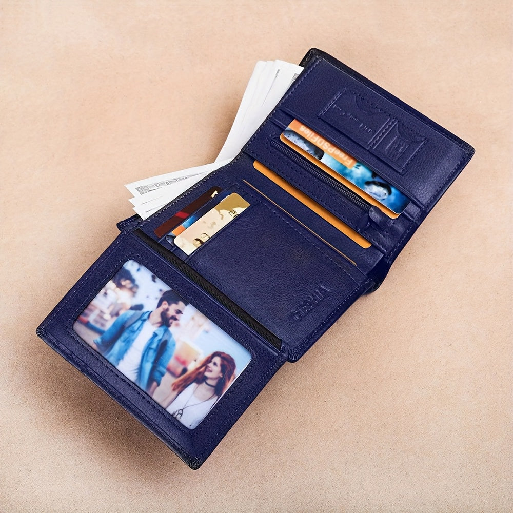 Women's Wallet – RFID Blocking, Card Slots Vintage Leather Rfid – detail view 15