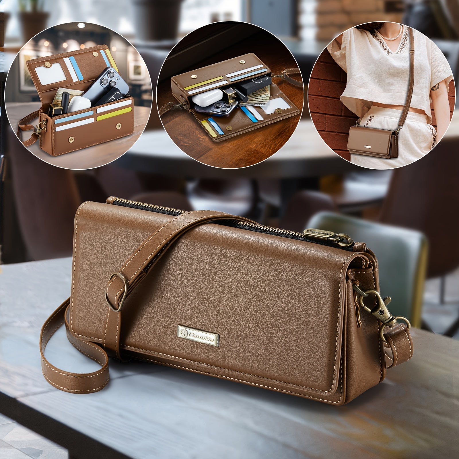 Women's Wallet – RFID Blocking, for Travel & Everyday Use – detail view 69