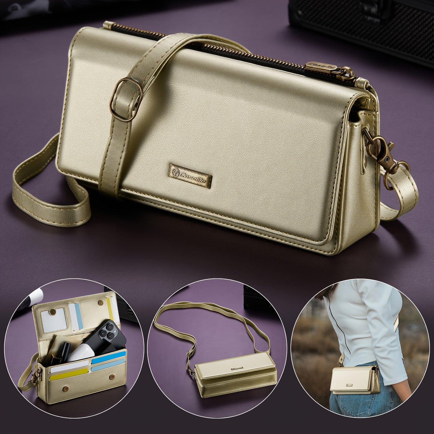 Women's Wallet – RFID Blocking, for Travel & Everyday Use – detail view 68