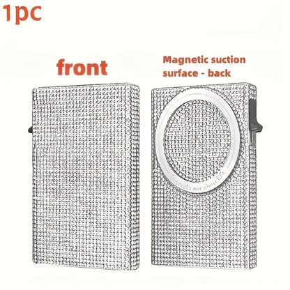 Women's Wallet – RFID Blocking, Rfid Blocking Diamond Pattern Magnetic – detail view 3