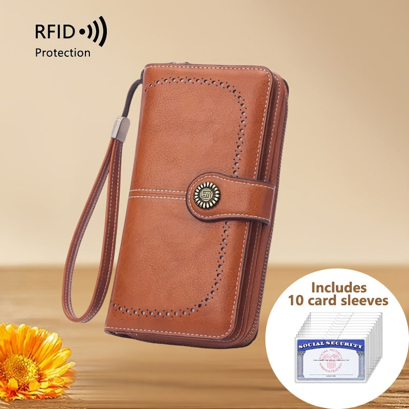 Women's Wallet – RFID Blocking, Large Capacity – detail view 3