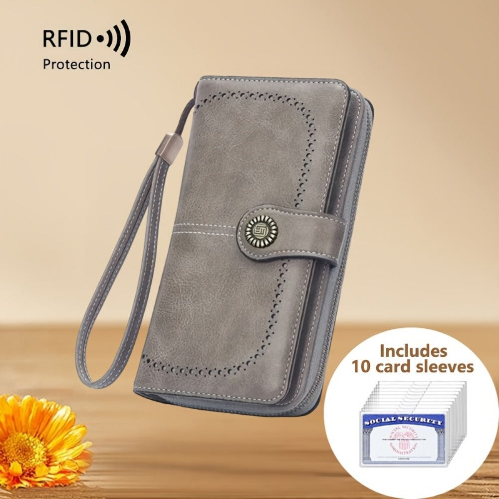 Women's Wallet – RFID Blocking, Large Capacity – detail view 11