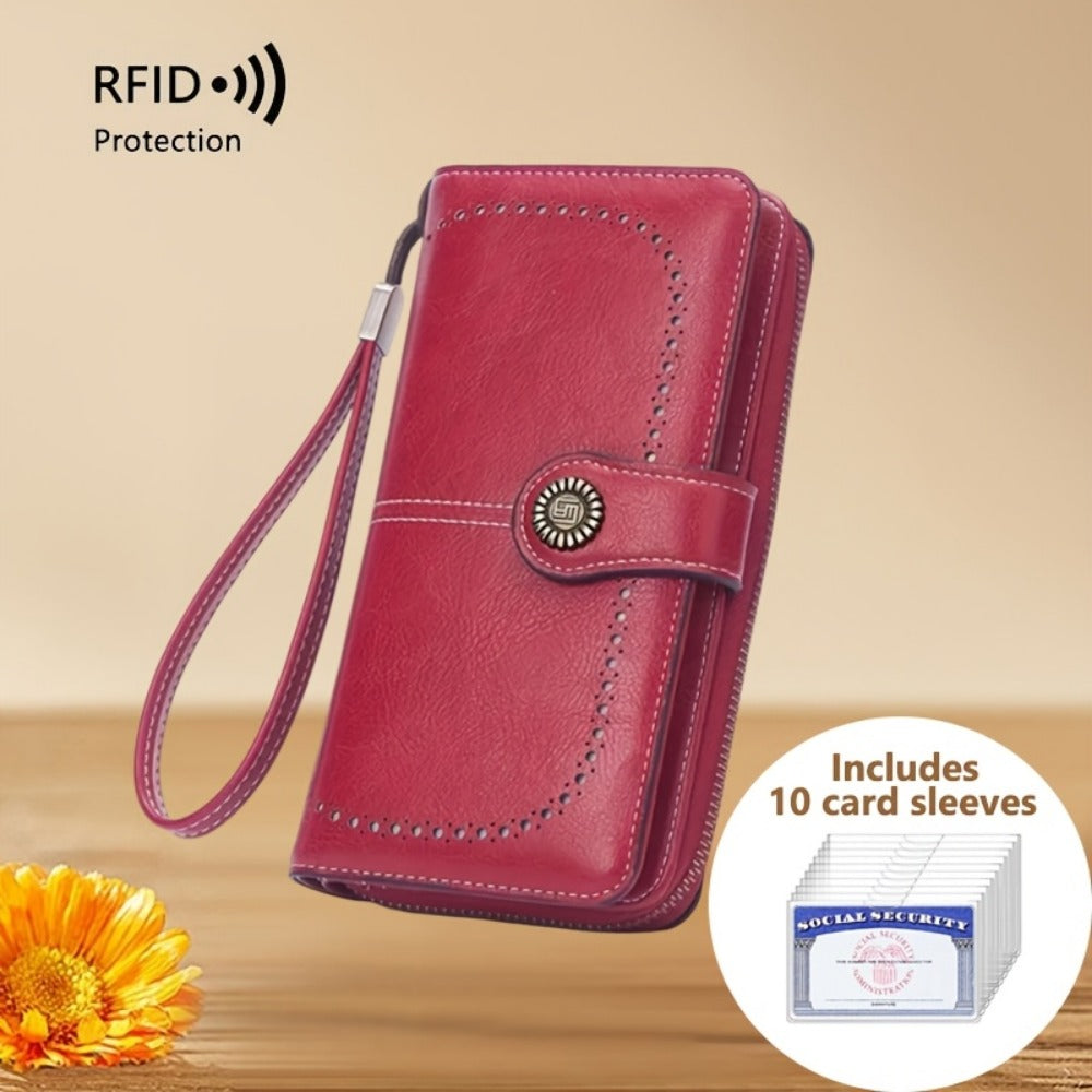 Women's Wallet – RFID Blocking, Large Capacity – detail view 14