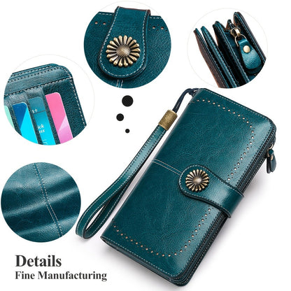 Women's Wallet – RFID Blocking, Large Capacity – detail view 9