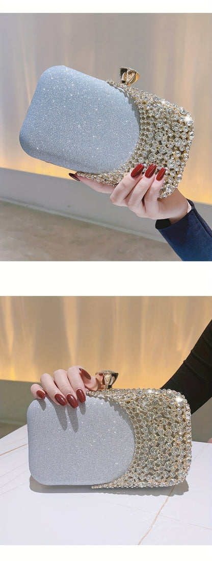 Women's Wallet – Rhinestone Sequin Evening Vintage Wedding – detail view 21