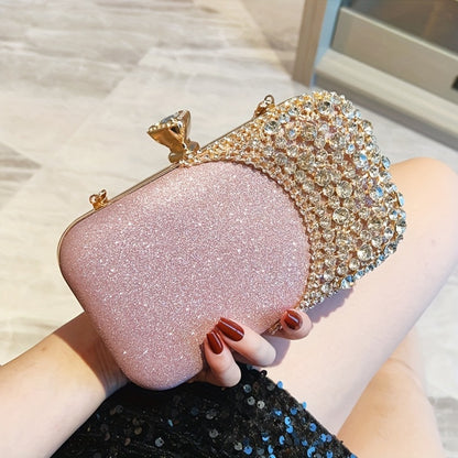 Women's Wallet – Rhinestone Sequin Evening Vintage Wedding – detail view 11