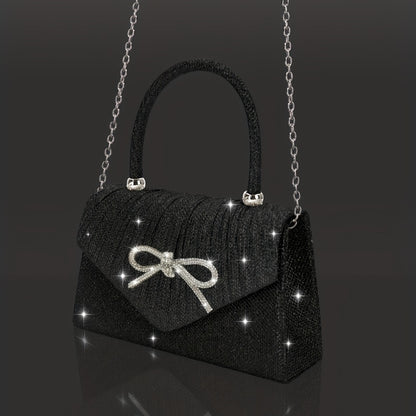 Women's Wallet – Sequin Clutch Rhinestone Jewelry Set – detail view 10
