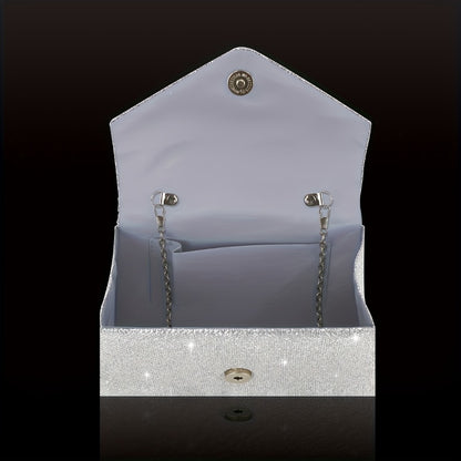 Women's Wallet – Sequin Clutch Rhinestone Jewelry Set – detail view 5