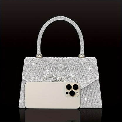 Women's Wallet – Sequin Clutch Rhinestone Jewelry Set – detail view 6