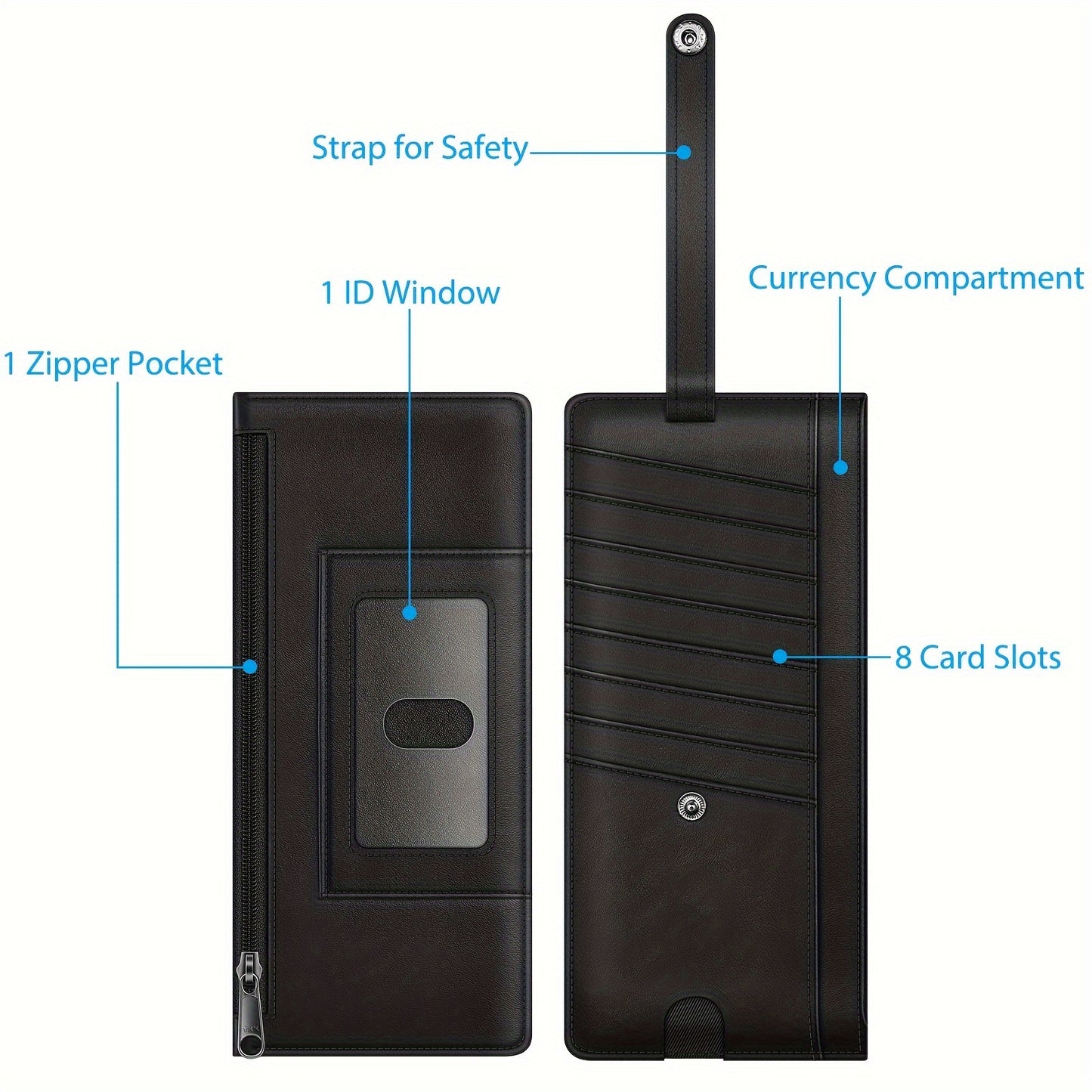 Women's Wallet – Slim Card Card Slots Id – alternate view