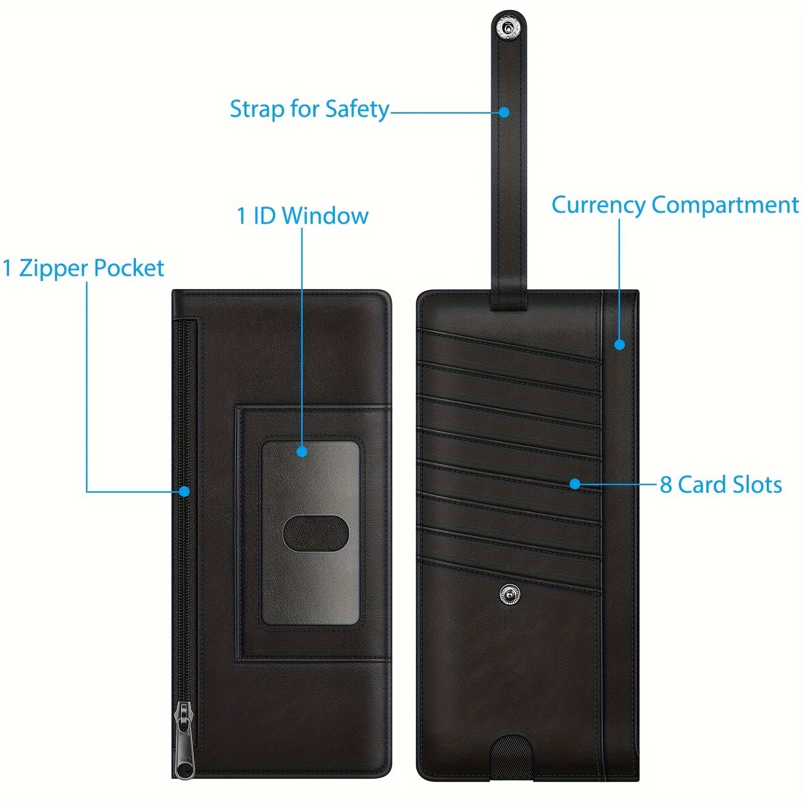 Women's Wallet – Slim Card Card Slots Id – alternate view
