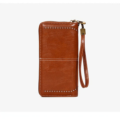 Women's Wallet – Sunflower Pattern Wristlet Card Slots – detail view 20