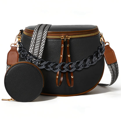 Women's Wallet – for Travel & Everyday Use, Chain Strap Set Adjustable Detachable – detail view 5