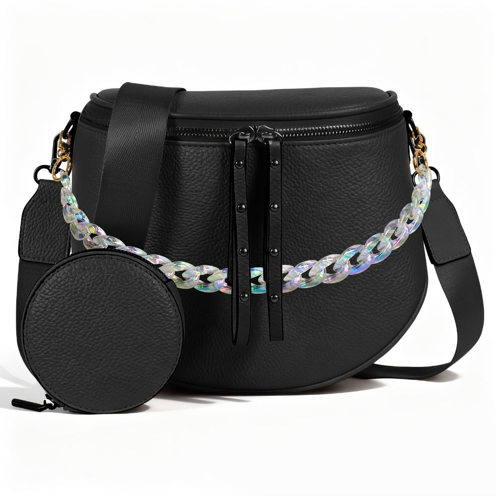 Women's Wallet – for Travel & Everyday Use, Chain Strap Set Adjustable Detachable – detail view 14