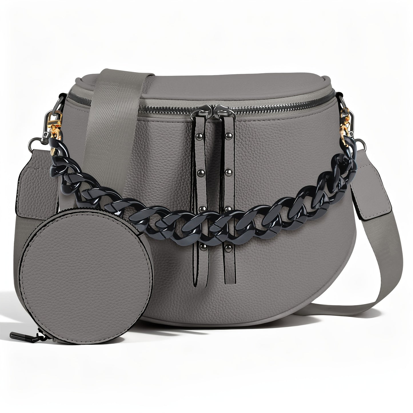 Women's Wallet – for Travel & Everyday Use, Chain Strap Set Adjustable Detachable – detail view 40