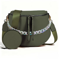 Green + Multicolor Chain