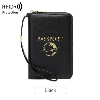 Women's Wallet – for Travel & Everyday Use, Rfid Bifold Zipper Passport Organizer – alternate view