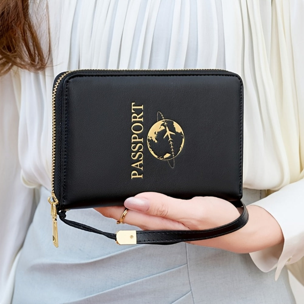 Women's Wallet – for Travel & Everyday Use, Rfid Bifold Zipper Passport Organizer – detail view 16