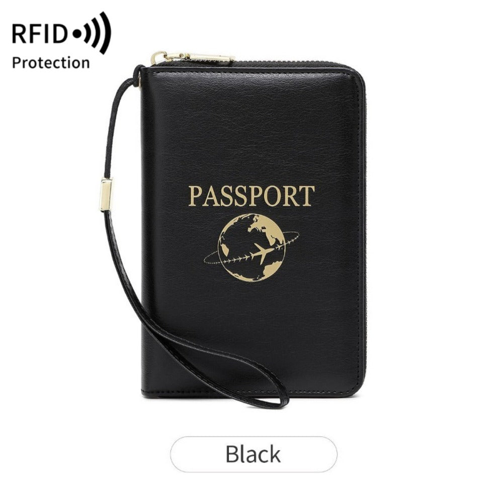 Women's Wallet – for Travel & Everyday Use, Rfid Bifold Zipper Passport Organizer – detail view 5