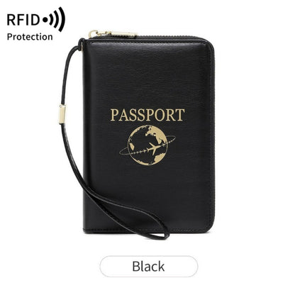 Women's Wallet – for Travel & Everyday Use, Rfid Bifold Zipper Passport Organizer – detail view 5