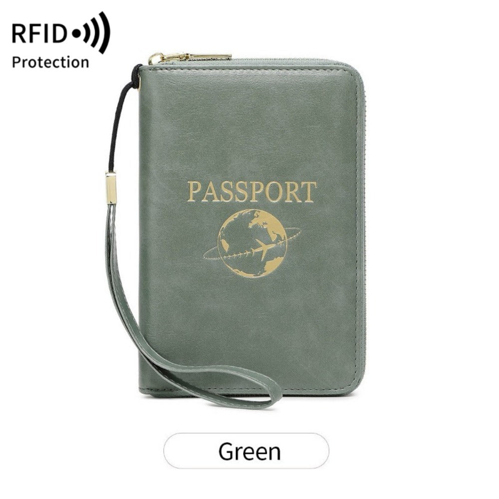 Women's Wallet – for Travel & Everyday Use, Rfid Bifold Zipper Passport Organizer – detail view 9