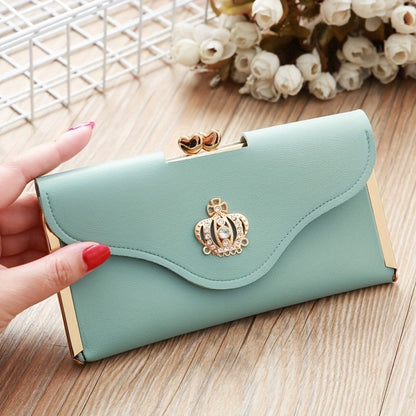 Women's Wallet – Trifold Clutch Rhinestone Crown Luxury – detail view 9