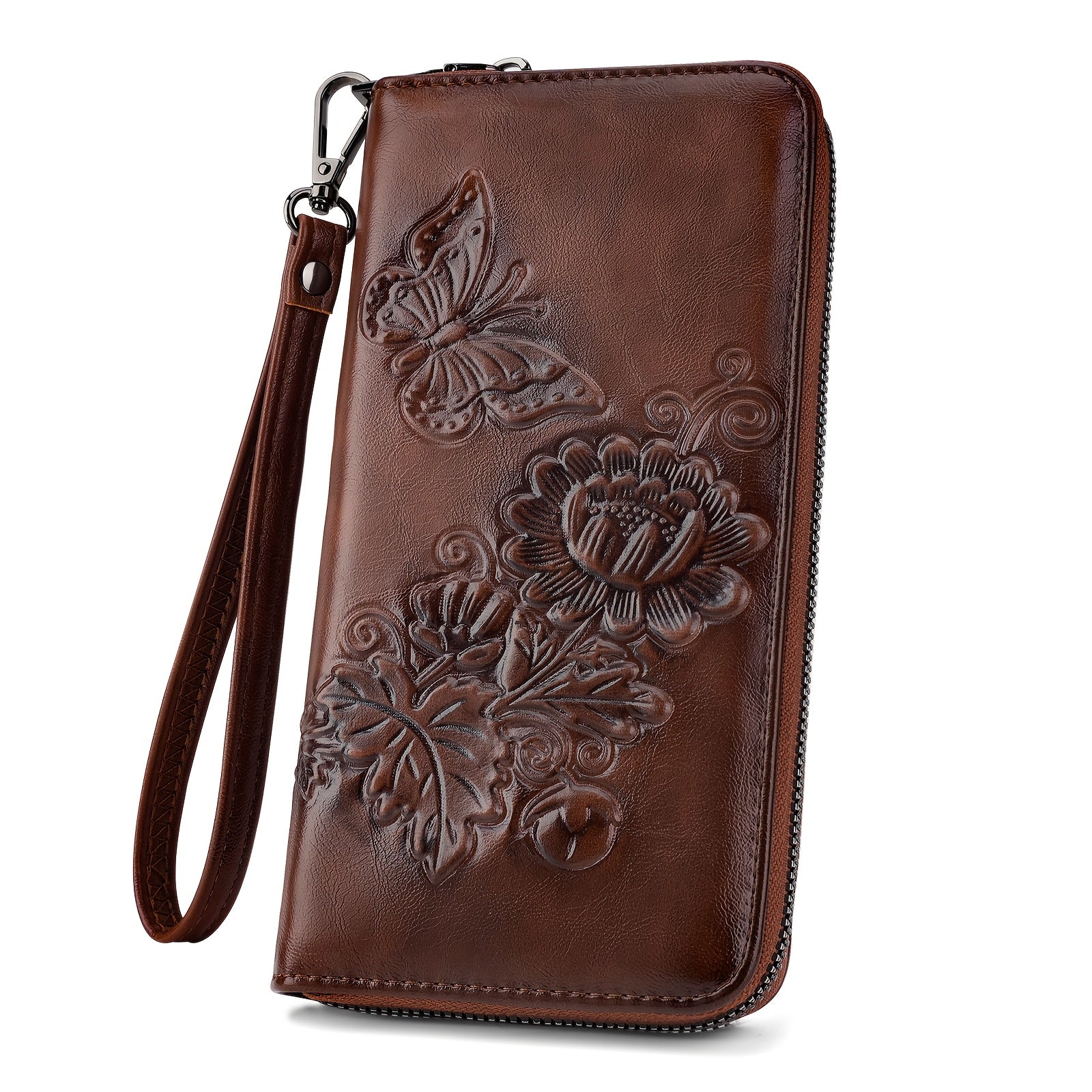 Women's Wallet – Vegan Leather, RFID Blocking – front view - product view 10