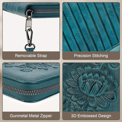 Women's Wallet – Vegan Leather, RFID Blocking – detail view 8