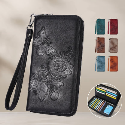 Women's Wallet – Vegan Leather, RFID Blocking – front view