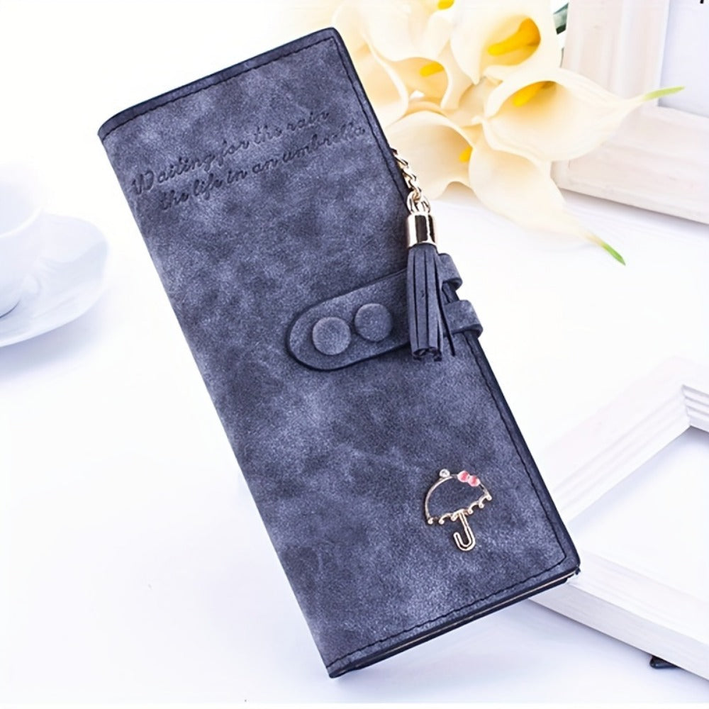 Women's Wallet – Vegan Leather, Large Capacity, for Everyday Use – detail view 5