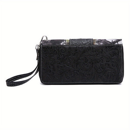 Women's Wallet – Western Camouflage Set Decorative Buckles – detail view 7