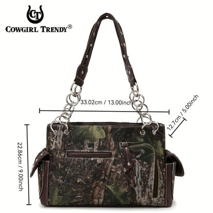 Women's Wallet – Western Tooled Set Concealed Carry – detail view 3
