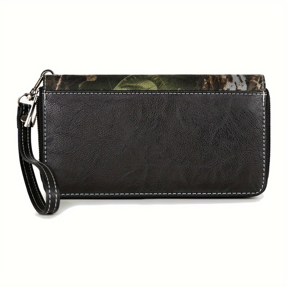 Women's Wallet – Western Tooled Set Concealed Carry – detail view 7