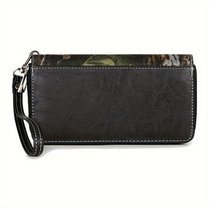Women's Wallet – Western Tooled Set Concealed Carry – detail view 7
