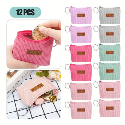 Women's Wallet – 12 Pack, Corduroy | Bag Vero – front view