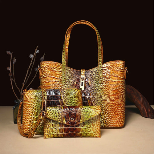 Women's Wallet – 3-Piece, Polyester, Adjustable Strap | Bag Vero – front view