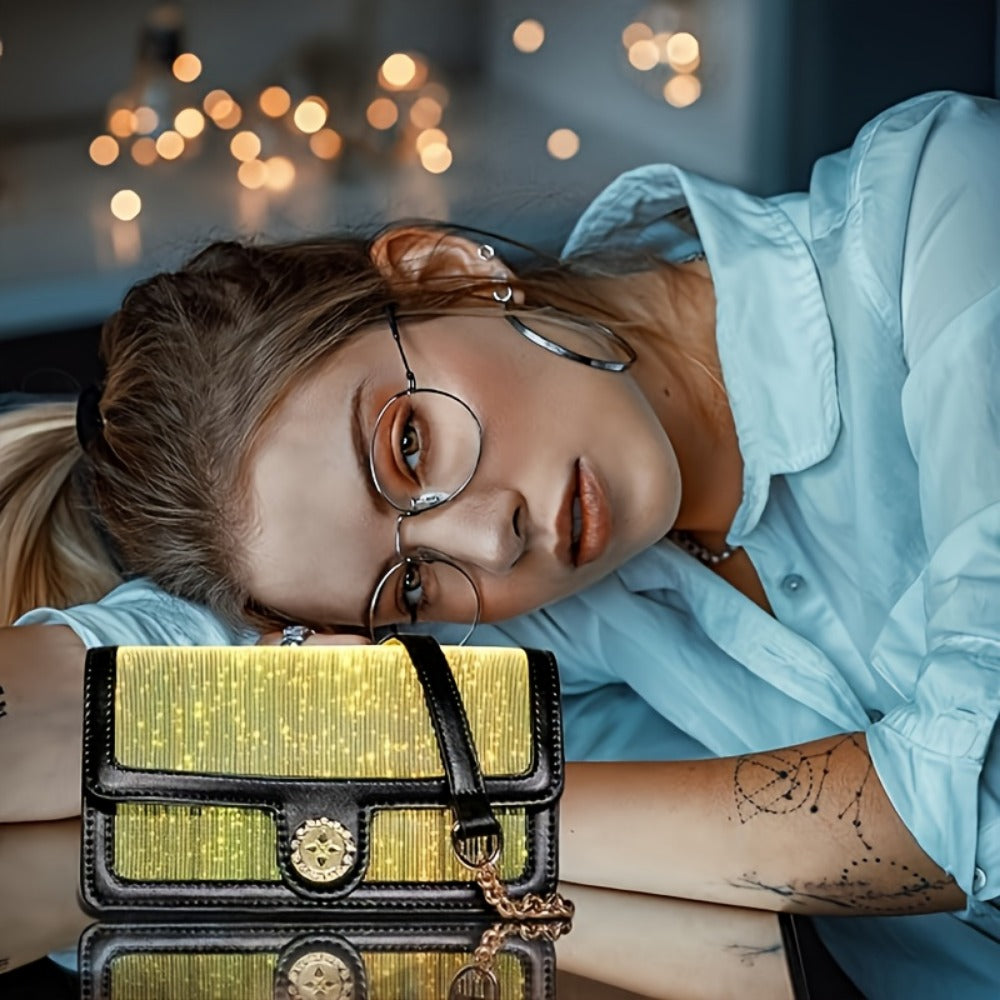 Women's Wallet – 7 Color, Led Light Up Luminous Evening | Bag Vero – detail view 2