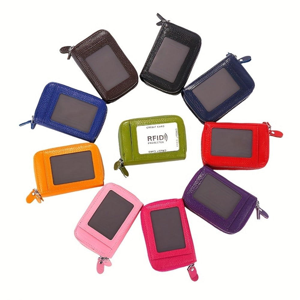 Women's Wallet – Genuine Leather, RFID Blocking, Large Capacity | Bag Vero – front view