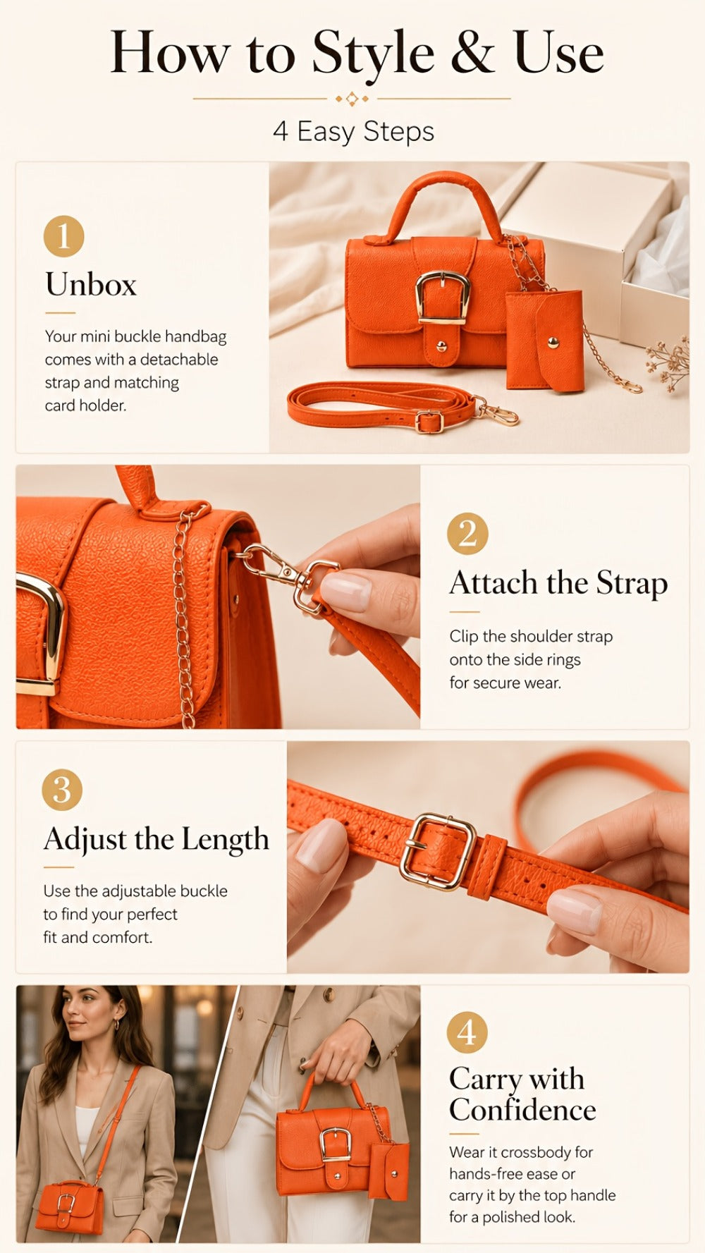 Women's Wallet – PU Leather, Mini | Bag Vero – detail view 9