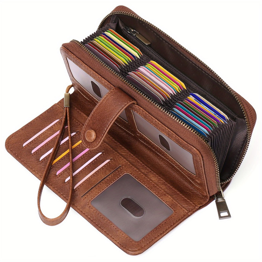 Women's Wallet – RFID Blocking, Large Capacity, Compact, for Travel | Bag Vero – front view