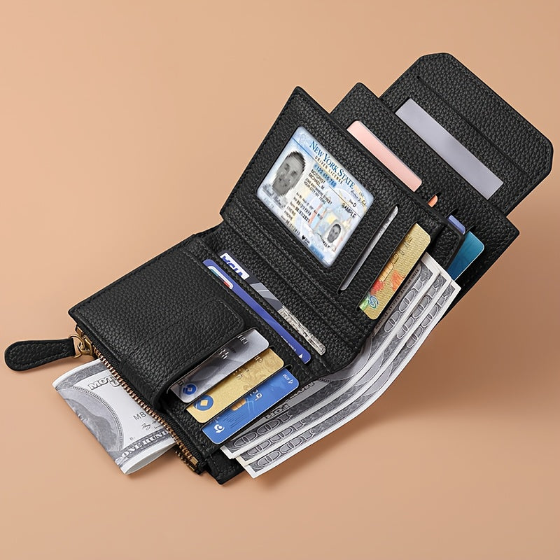 Women's Wallet – RFID Blocking, Rfid Blocking Bifold Slim Faux | Bag Vero – front view